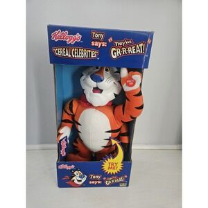 Vintage 1998 Fun4All Kellogg's Tony The Tiger Talking Doll They're Great! *READ*